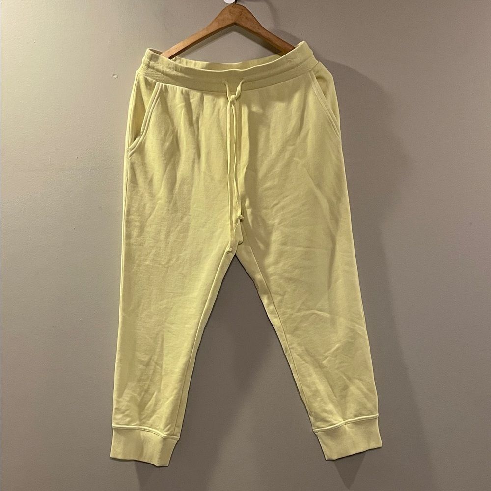 Anthropologie Yellow Joggers